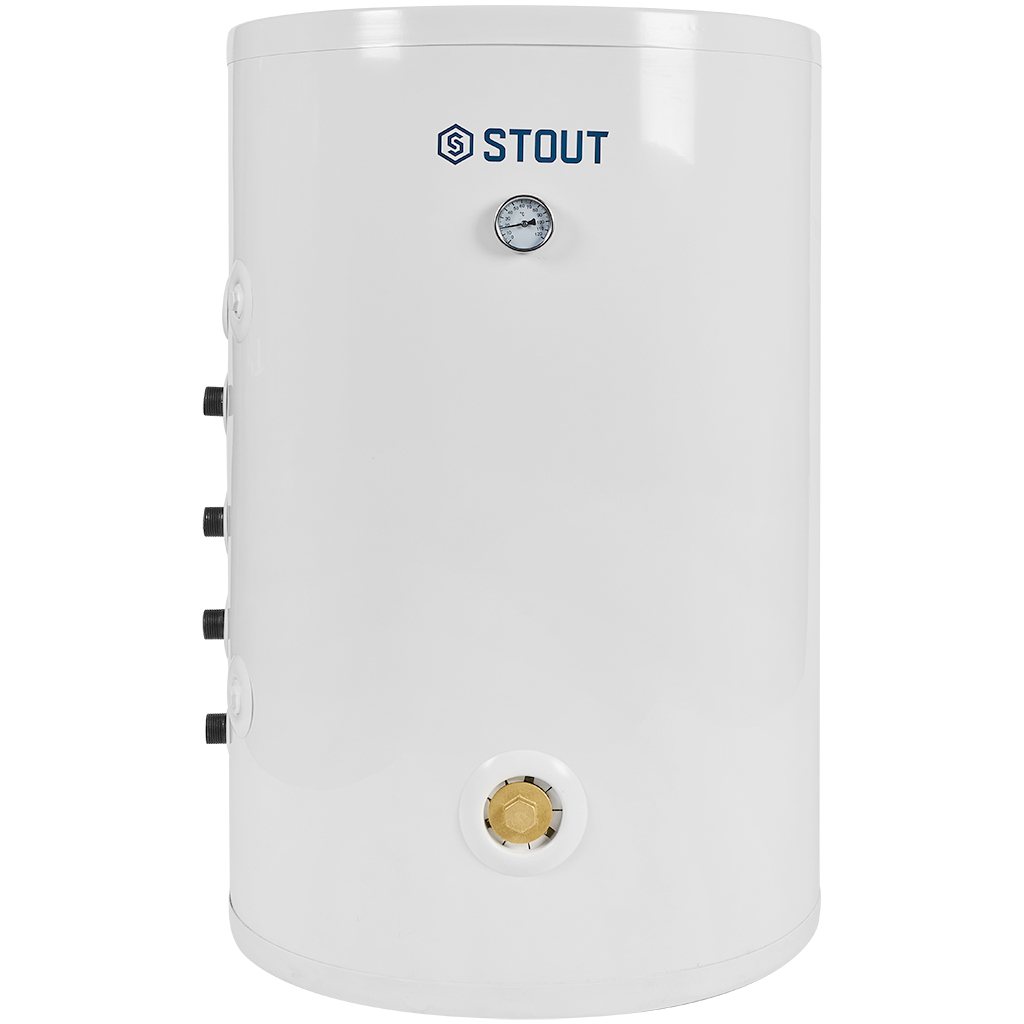 Бойлер косвенного нагрева настенный STOUT OptiBase SWH-2210 150 л, левое подключение