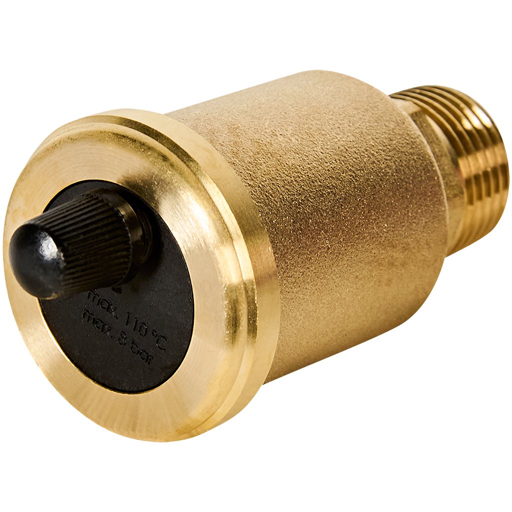 Автоматический воздухоотводчик Flamco Flovent 1/2 с отсечным клапаном