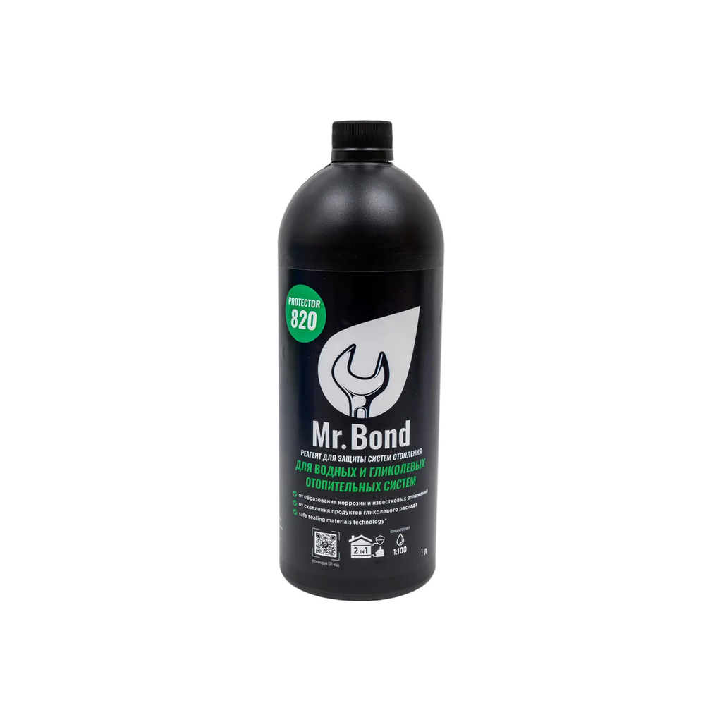 Ингибитор корозии Mr.Bond Protector 820 для защиты систем отопления, 1л
