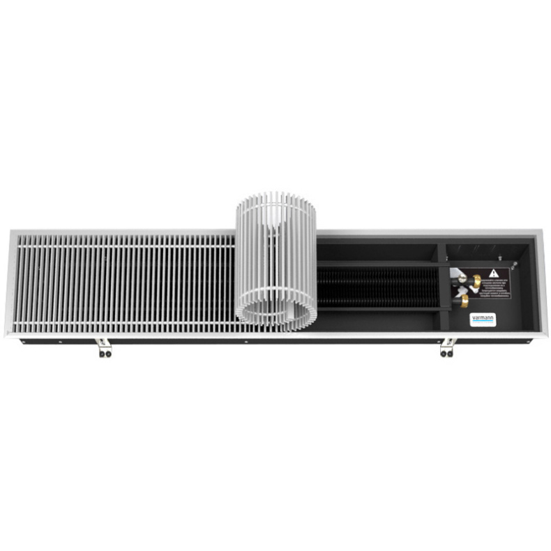 Внутрипольный конвектор VARMANN Ntherm 90х430х1100 правое подключение