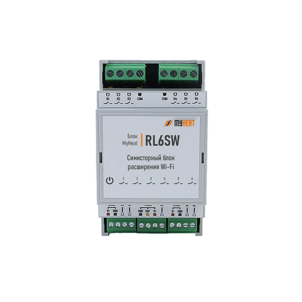 Симисторный блок расширения WI-FI MYHEAT RL6SW