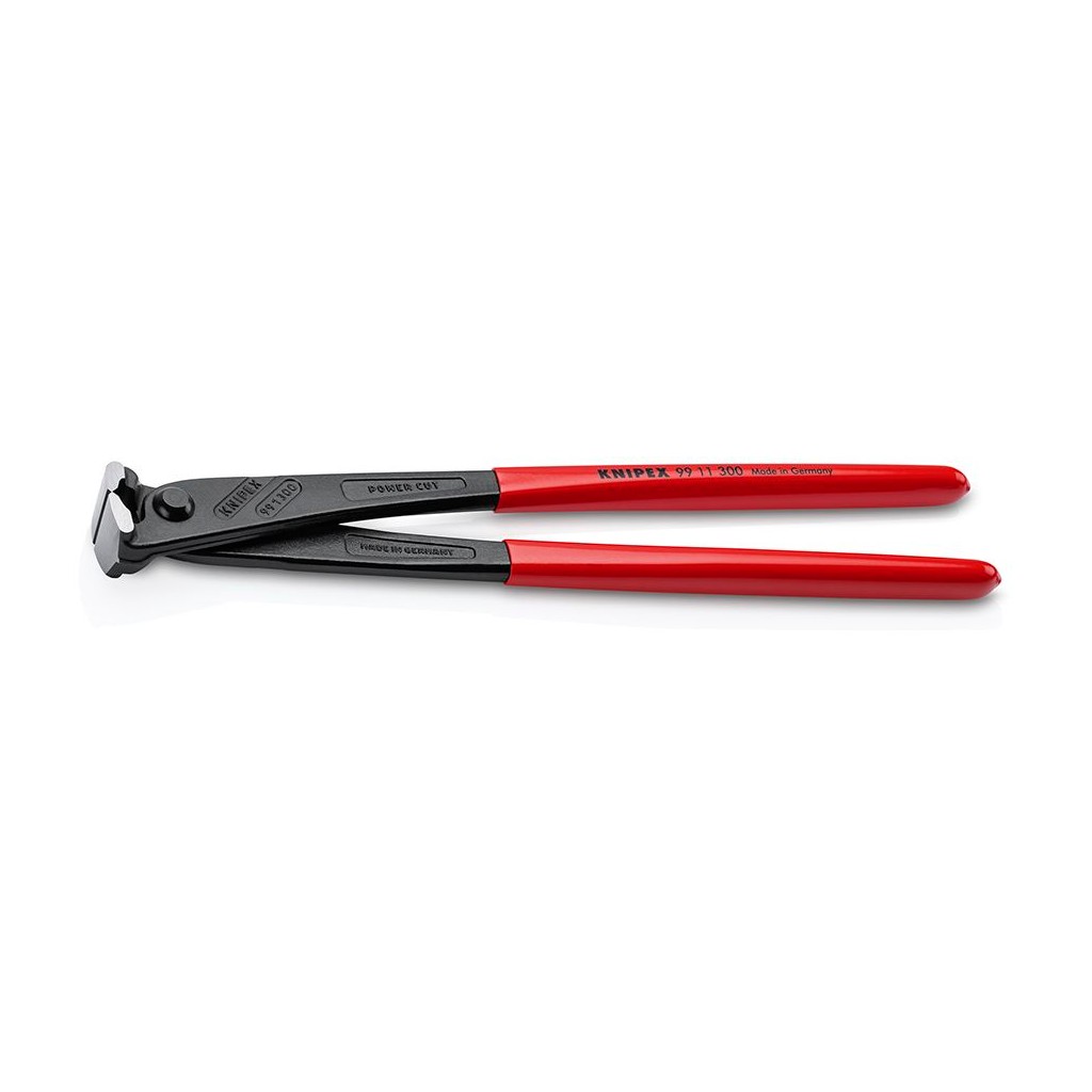 Клещи вязальные KNIPEX для арматурной сетки особой мощности, 300 мм, фосфатированные, обливные ручки