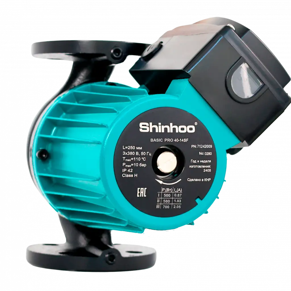 Циркуляционный насос Shinhoo BASIC PRO 80-10SF 3x380V