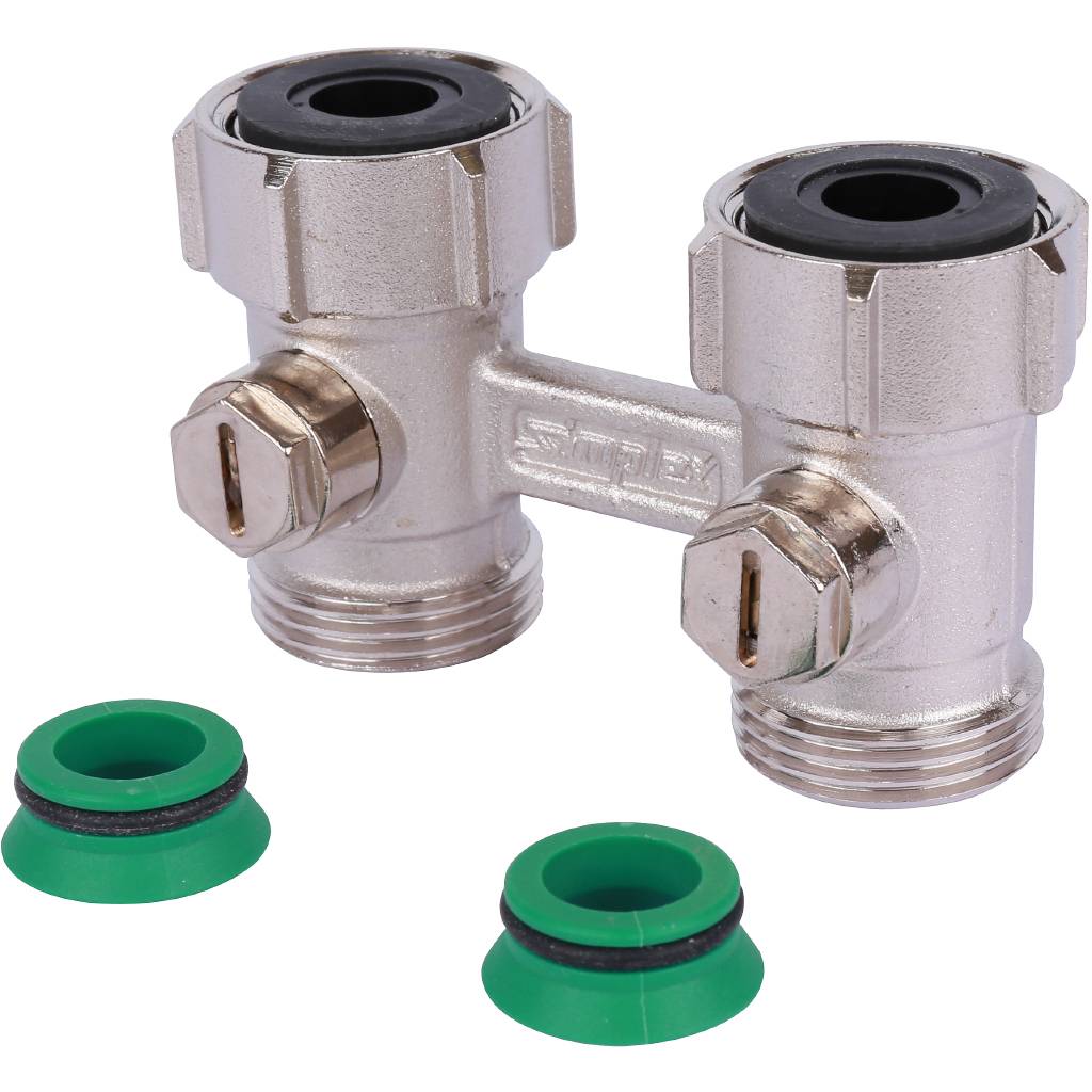 Узел нижнего подключения Meibes Тип D2/50 прямой, 3/4 BPx3/4 HP Exclusive line