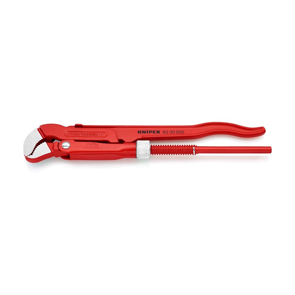 Ключ KNIPEX трубный 1/2, S-образные губки, зев 35 мм, длина 245 мм