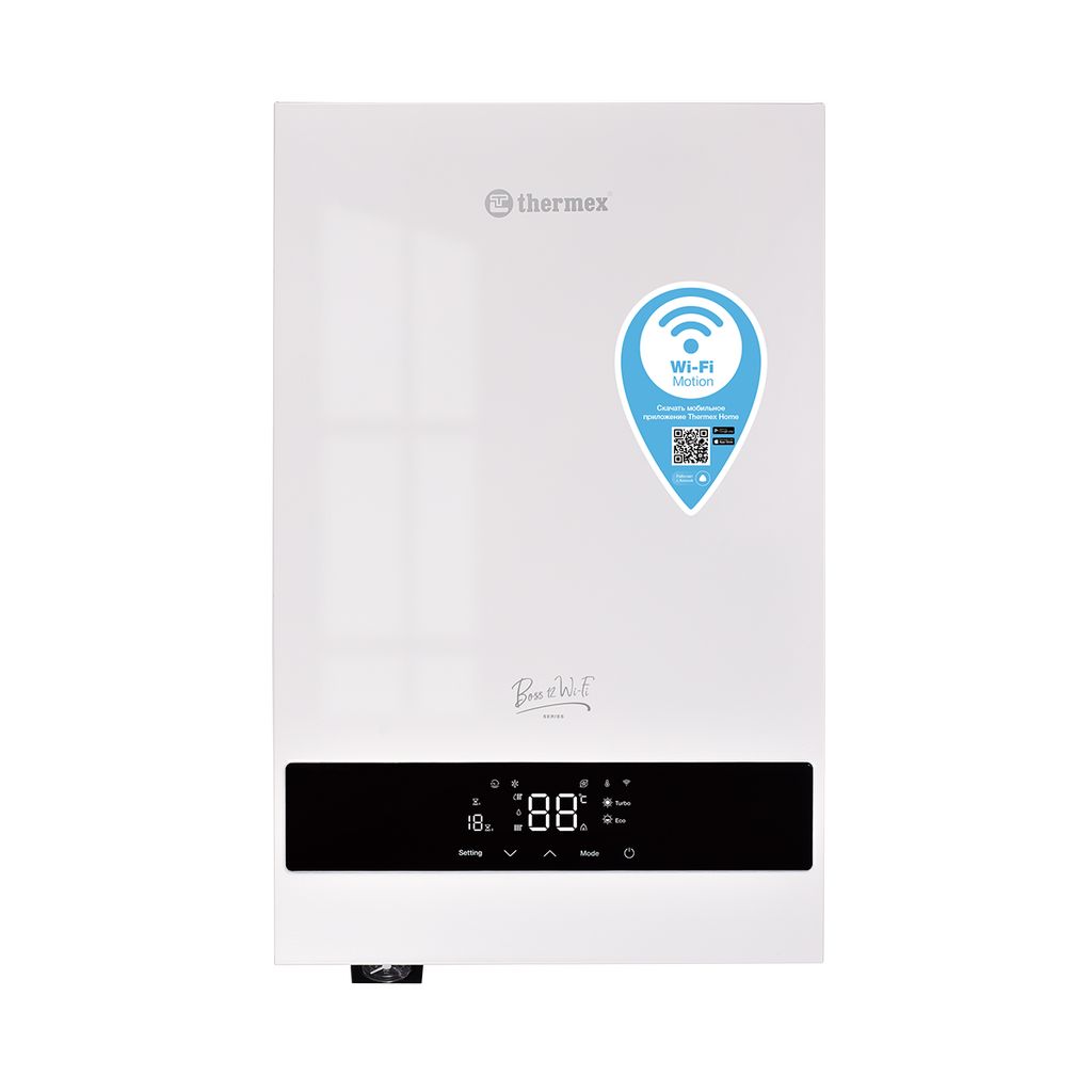 Электрический котел THERMEX Boss 12 кВт Wi-Fi (White)