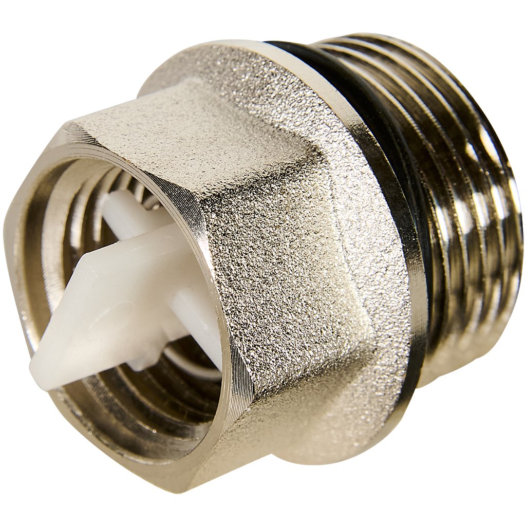 Клапан отсекающий ROMMER, обратный, 3/4 никель