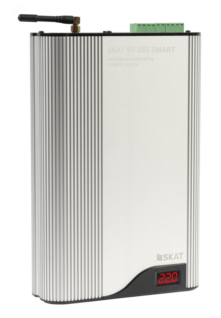 Система безопасности газового котла Teplocom SKAT ST-555 SMART