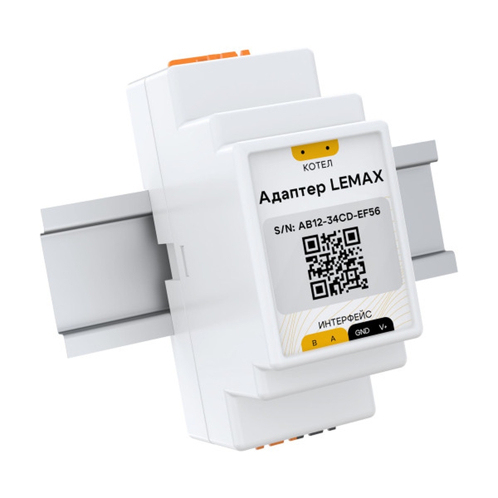 Адаптер STOUT Lemax, DIN, RS485 (Modbus)
