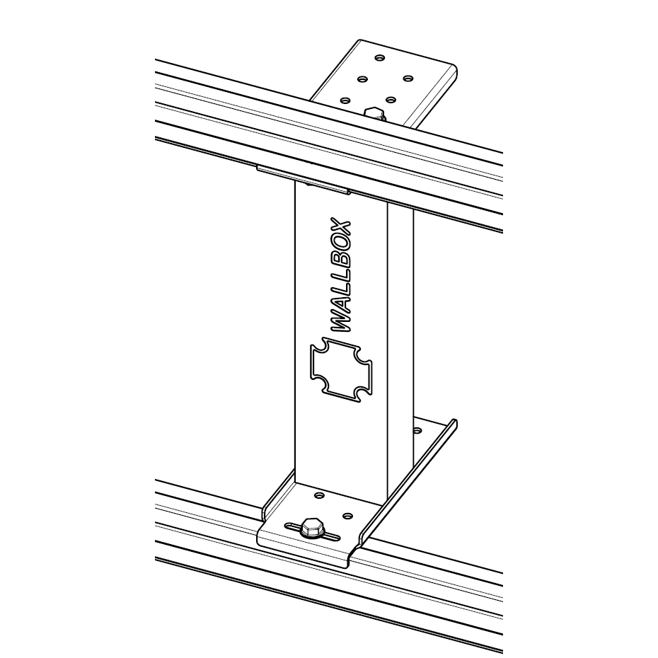 Пластина WALLBOX для монтажа скрытой части смесителя гигиенического душа