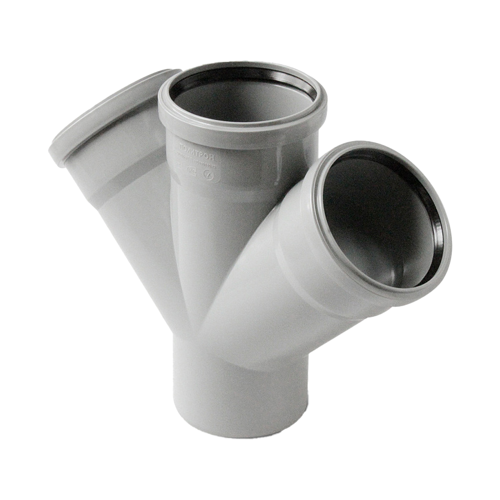 Крестовина одноплоскостная Pro Aqua Stilte D50x50x50/87,5 Белая