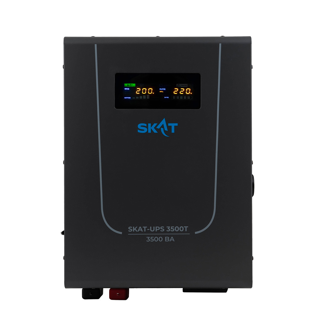 Источник питания Teplocom SKAT-UPS 3500T Line-Interactive 220В, 3500ВА, работает от 1 внешней АКБ