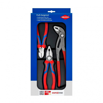Набор ШГИ KNIPEX Bestseller в ложементе, 3 пр., KN-0302180/7002160/8701250