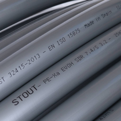 Труба из сшитого полиэтилена STOUT PEX 25х3,5