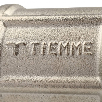 Муфта TIEMME ВВ никелированная 1х1 для стальных труб резьбовой