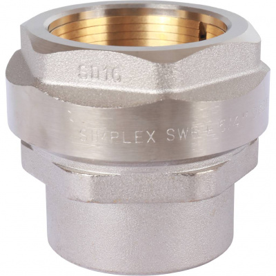 Фитинг резьбовой латунный Meibes Plus для стальных труб 1 1/4”*1 1/4” BР