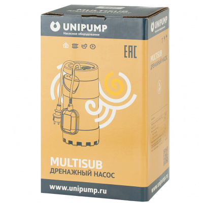 Насос дренажный UNIPUMP MULTISUB 800