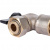 Кран шаровой STOUT 1/2x1/2 с накидной гайкой угловой, ВР/накидная гайка, ручка бабочка