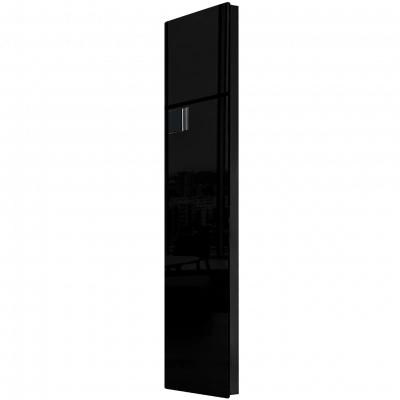 Дизайн-конвектор STOUT LUNA 300x1200 прав 0.7 кВт шнур Glass RAL9005 BI
