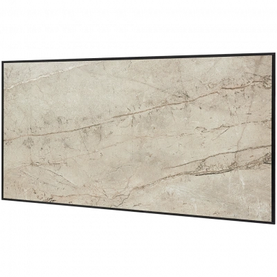 Отопительная панель STOUT GREY STONE SCT 120*60 серый гранит / черный корпус