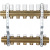 Распродажа: Коллектор LUXOR CD 468/7 1''х3/4 EK