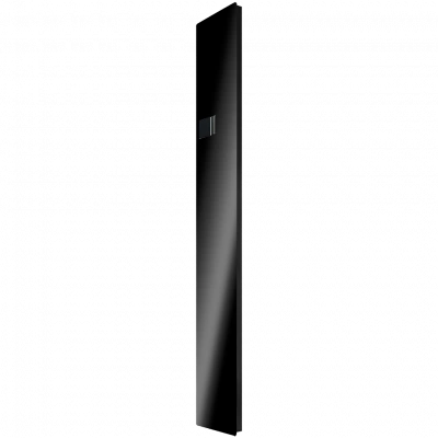Дизайн-конвектор STOUT LUNA 300x2200 прав 1.6 кВт шнур Glass Matt RAL9005 BI