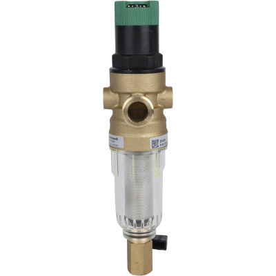 Фильтр Honeywell (Resideo Braukmann) с редуктором, на холодную воду, 100 мкм, 1/2