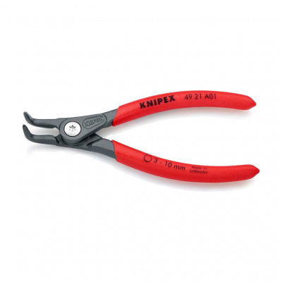 Щипцы прецизионные KNIPEX для внешних стопорных колец, губки 90°, диаметр 3-10 мм, длина 130 мм