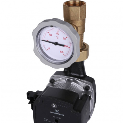 Насосная группа Meibes поколение 8, UK с нас. Grundfos UPM3 Hybrid 25-70* , прямой контур, 1