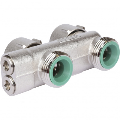 Перекрестный узел подключения Meibes Тип D2/50 прямой, 3/4 BPx3/4 HP 5/25