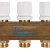 Коллектор в сборе LUXOR CD 468/5 1''х3/4 EK Коллектор в сборе LUXOR CD 468/5 1''х3/4 EK