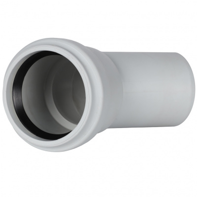 Отвод канализационный бесшумный STOUT D58х45°
