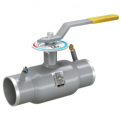 Кран шаровой LD КШЦПР Energy Regula из стали 20 Ду150/125 Ру2,5 с редуктором