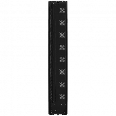 Дизайн-конвектор STOUT LUNA 400x2000 прав 3 кВт шнур Glass RAL9005 BI