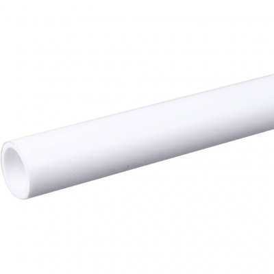 Труба полипропиленовая (цвет белый) Политэк White pipes d=90x15,0 (PN 20)