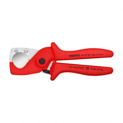 Труборез-ножницы KNIPEX PlastiCut для шлангов и защитных труб, диаметр 25 мм, длина 185 мм