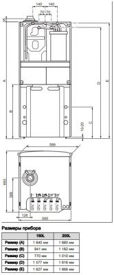 Газовый напольный котел Vaillant ecoCOMPACT VSC 306/4-5 150, 30 кВт