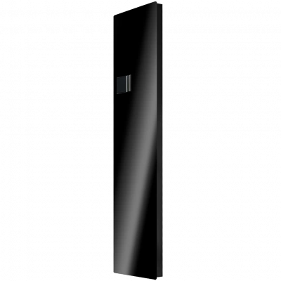 Дизайн-конвектор STOUT LUNA 400x1400 прав 0.9 кВт шнур Glass Matt RAL9005 BI