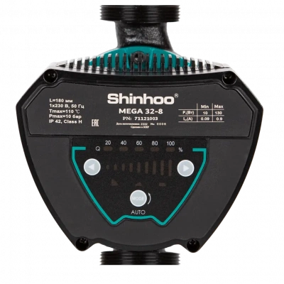 Циркуляционный насос Shinhoo MEGA+ 25-12 1x230V