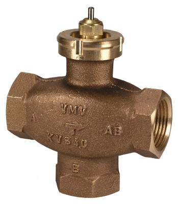 Регулирующий трехходовой клапан Danfoss VMV Ду 32