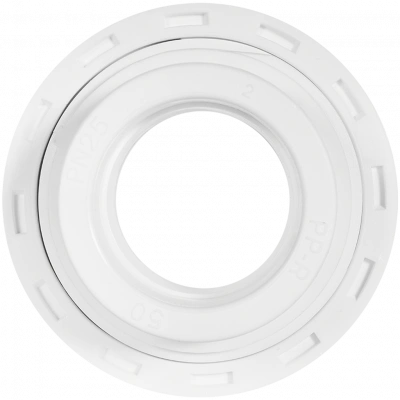 Муфта разъемная Pro Aqua d=50 PP-R пластиковая Белая PN 10