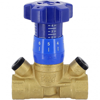 Клапан балансировочный Cimberio 787R 1/2 PN25 BB без изм. ниппелей