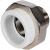 Муфта комбинированная Pro Aqua d=50-1.1/2 PP-R разъемная (американка) НР Белая Муфта комбинированная Pro Aqua d=50-1.1/2 PP-R разъемная (американка) НР Белая