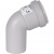 Отвод канализационный бесшумный STOUT D58х67°