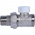 Клапан запорно-балансировочный прямой STOUT SVL 1/2 х 3/4 ЕК