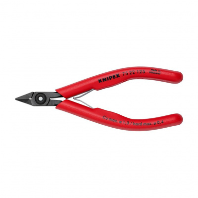 Бокорезы KNIPEX для электроники, 125 мм, обливные ручки