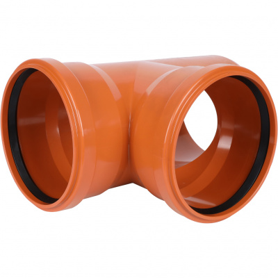 Тройник Sinikon D160x160x87° для наружной канализации