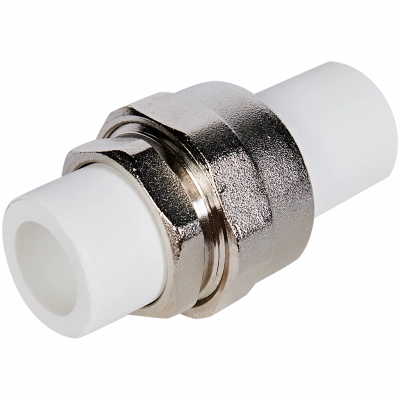 Соединение разъемное комбинированное Pro Aqua d=32-1.1/4 PP-R Белое