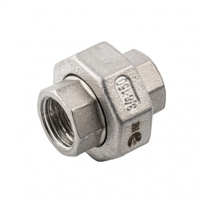 Американка Newkey вр/вр нержавеющая, AISI304 DN10 (3/8), (CF8), PTFE, PN16
