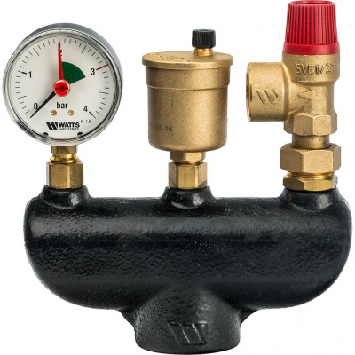 Группа безопасности котла Watts KSG 30 G 3 бар (до 50кВт)